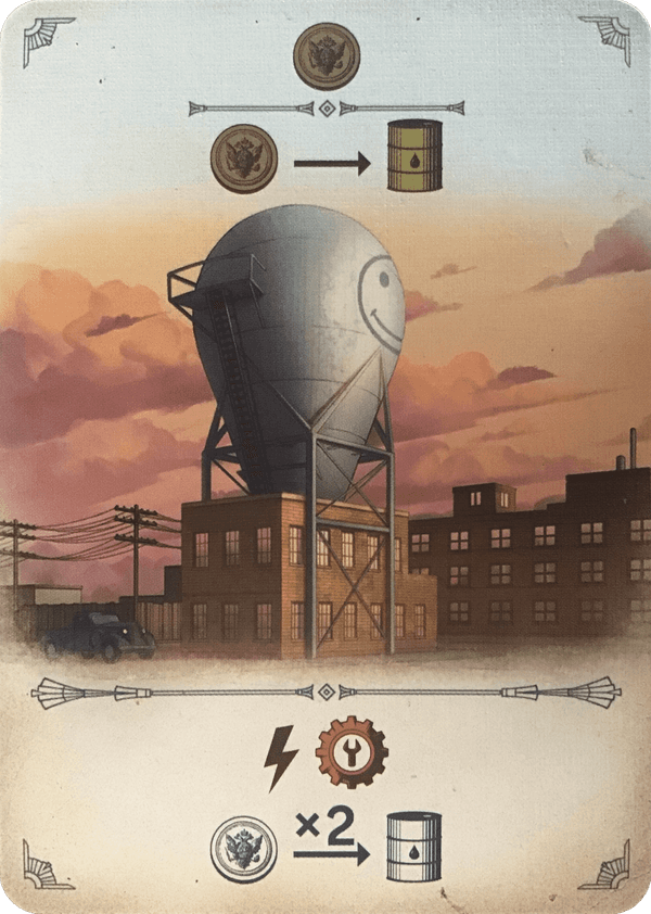 Furnace: Interbellum – Smiley Balloon Promo Company Card
