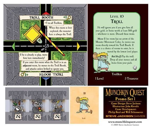 Munchkin Quest: Promo Set 1