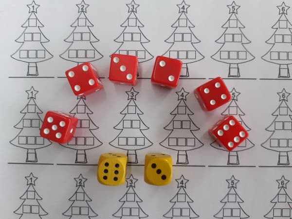 Christmas Dice