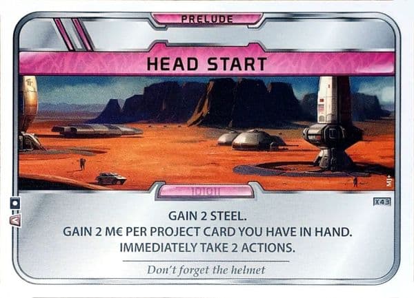 Terraforming Mars: Head Start Promo Card
