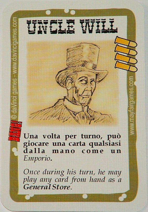 BANG! Uncle Will