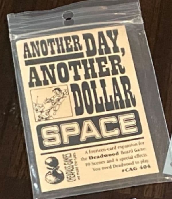 Another Day, Another Dollar: Space