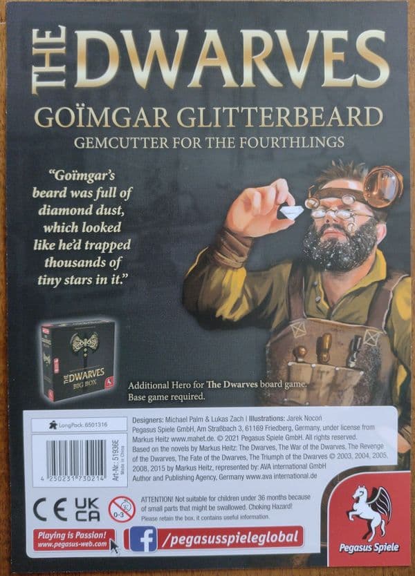 The Dwarves: Goimgar Character Pack