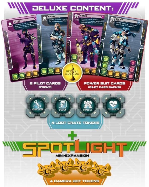 Tiny Epic Mechs: Kickstarter Deluxe Promo Pack