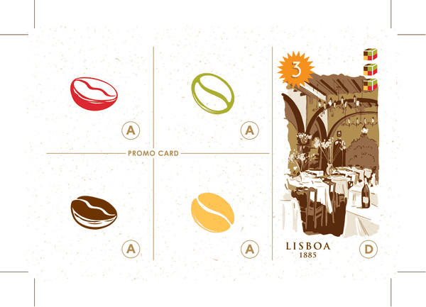 Café: Leão de Ouro Promo Card