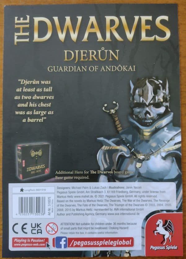 The Dwarves: Djerun Character Pack