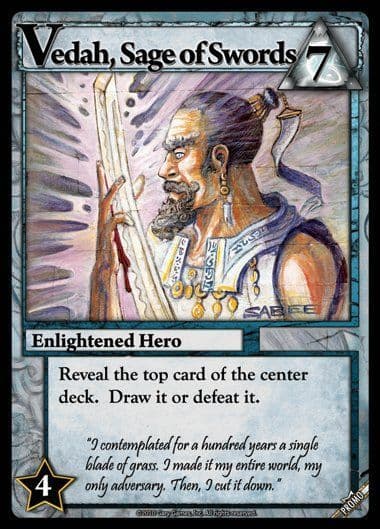 Ascension: Chronicle of the Godslayer – Vedah, Sage of Swords Promo