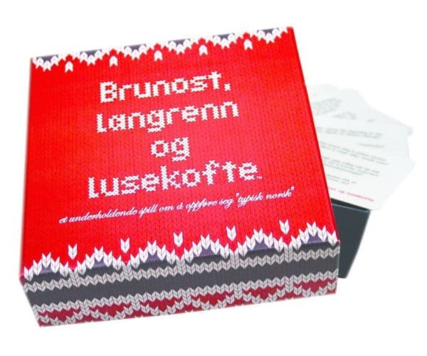 Brunost, langrenn og lusekofte