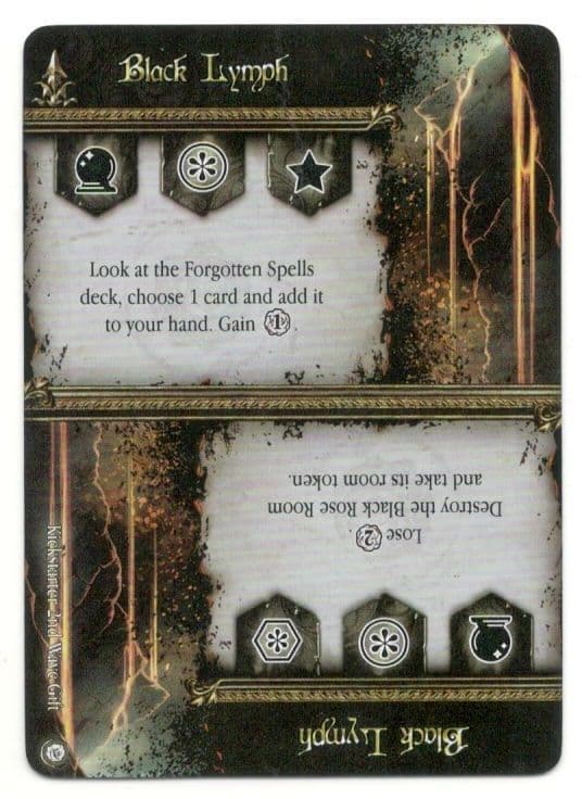 Black Rose Wars: Black Lymph Promo Card
