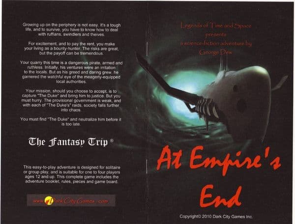 Legends of Time and Space: At Empire's End