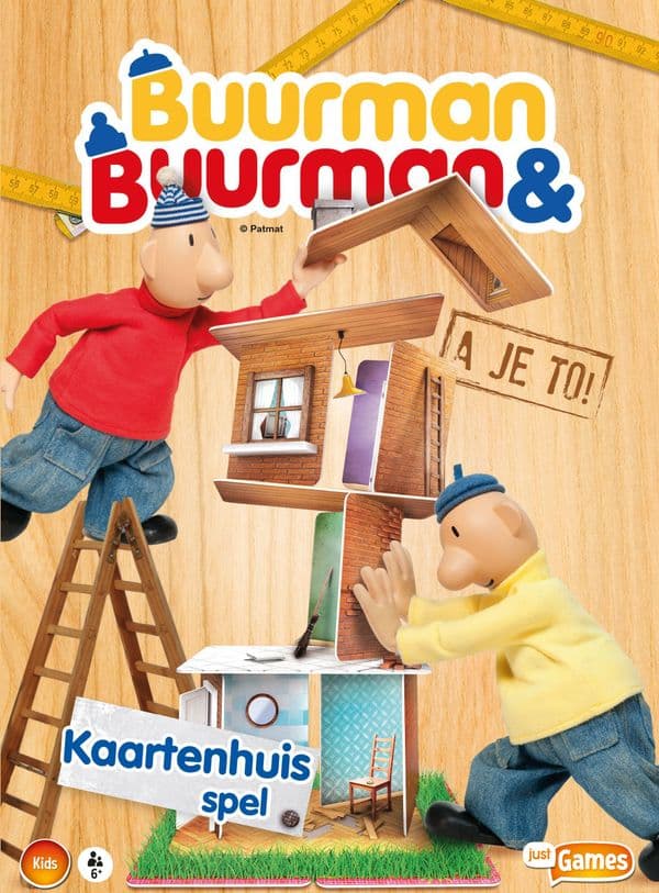 Buurman & Buurman Kaartenhuis spel