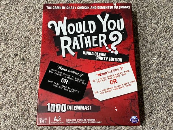 Would You Rather...? Kinda Clean Party Edition