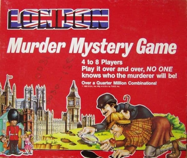 London Murder Mystery Game