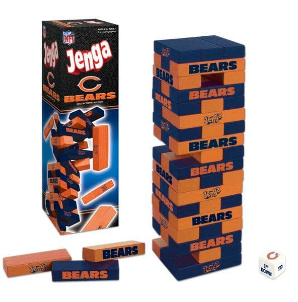 Jenga: Chicago Bears Collector's Edition