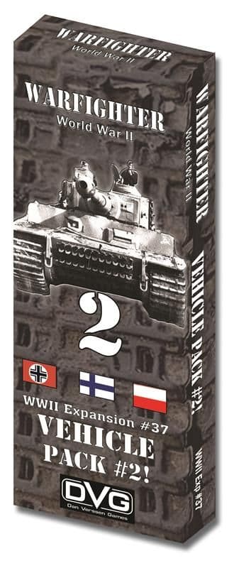 Warfighter: WWII Expansion #37 – Vehicle Pack #2